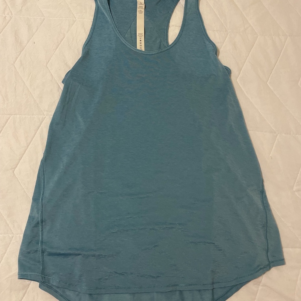 lululemon athletica Blue Love Tank Too